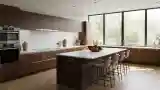 Minimalist Kitchen with Warm Ambiance