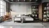 Industrial Loft Bedroom Retreat