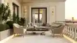 Nowoczesny Balkon Klasycznej Elegancji