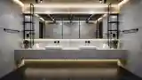 Minimalist Bathroom in Concrete