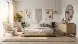 Wysoki styl boho w sypialni