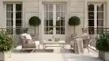 Balkon z eleganckim designem