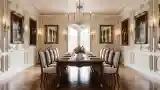 Gilded Blade in Classical Dining Room