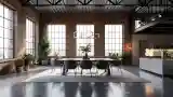 Industrial Elegance Dining Room