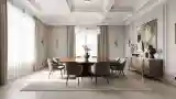 Modern Classic Dining Room with Luxury Touches