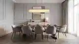 Wnętrze Jadalnia w Stylu Nowoczesny Klasyczny