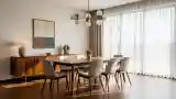 Refined Dining in Mid-Century Modern Style