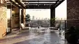 Industrial Terrace with View