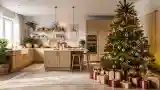 Bohemian Kitchen in Festive Glow