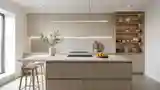 Japandi Kitchen with Distinctive Elegance