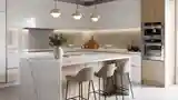 Glamorous Kitchen with Marble