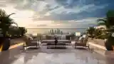 Luxury Rooftop Lounge with City View