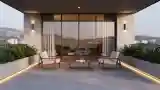High-End Mid Century Terrace