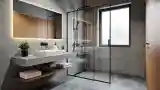 Industrial Bathroom Elegance