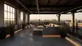 Industrial Terrace with Panorama View