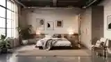 Luksusowy Loft Sypialnia