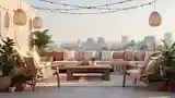 Bohemian Terrace with Luxury Vibes