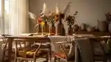 Elegancka Jadalnia Boho