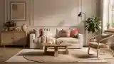 Elegancki Pokój W Spałym Stylu Boho