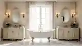 Classic Marble Bathroom Elegance