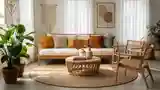 Elegant Bohemian Living Room