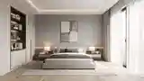Modern Luxury Bedroom with Ambient Lighting
