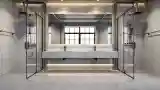 Minimalist Concrete Bathroom
