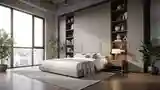 Luksusowy Loft - Pokój z Betonem