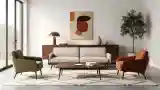 Mid Century Modern Living Room Elegance