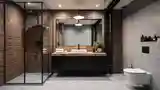 Industrial Luxury Bathroom