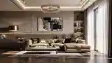Golden Glamour Living Room