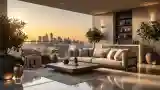 High-Rise Terrace Lounge with View
