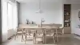 Elegant Dining Room with Wood