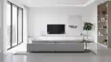 Elegancki salon w minimalistycznym stylu