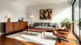 Sypialnia w stylu mid-century