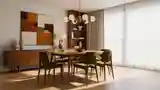Sunlit Mid Century Modern Dining Room