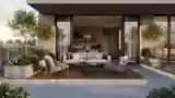 Terrasa Loft z Materiałami Klasycznymi