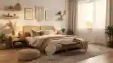Łagodny sen w jasnym wnętrzu