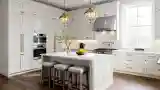 Elegant Kitchen in White Sophistication