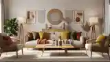 Living Room in Natural Materials