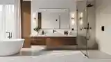 Mid-Century Modern Bathroom Elegance