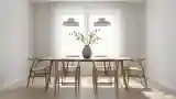 Elegant Dining Room in Wood