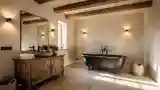 Rustic Bathroom with Character