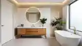 Minimalist Spa Bathroom