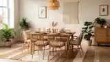 Elegancki Stół Do Jadalni W Style Boho