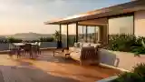 Luxury Mid Century Modern Terrace