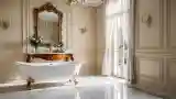 Klasyczna łazienka w stylu francuskim