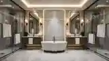Marmurowy Spa z Złotymi Akcentami