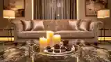 Gilded Glamour Living Room