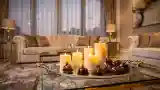 Golden Glamour Living Room
